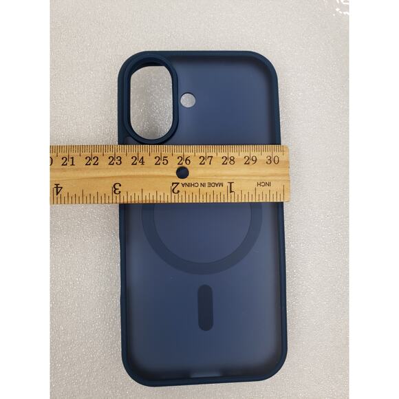 Supfine Phone Case for iPhone 16 Regular. Blue. Shockproof Magnetic Protective - Picture 11 of 11